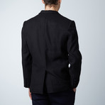 Slim Fit Wool Blazer // Black (S)