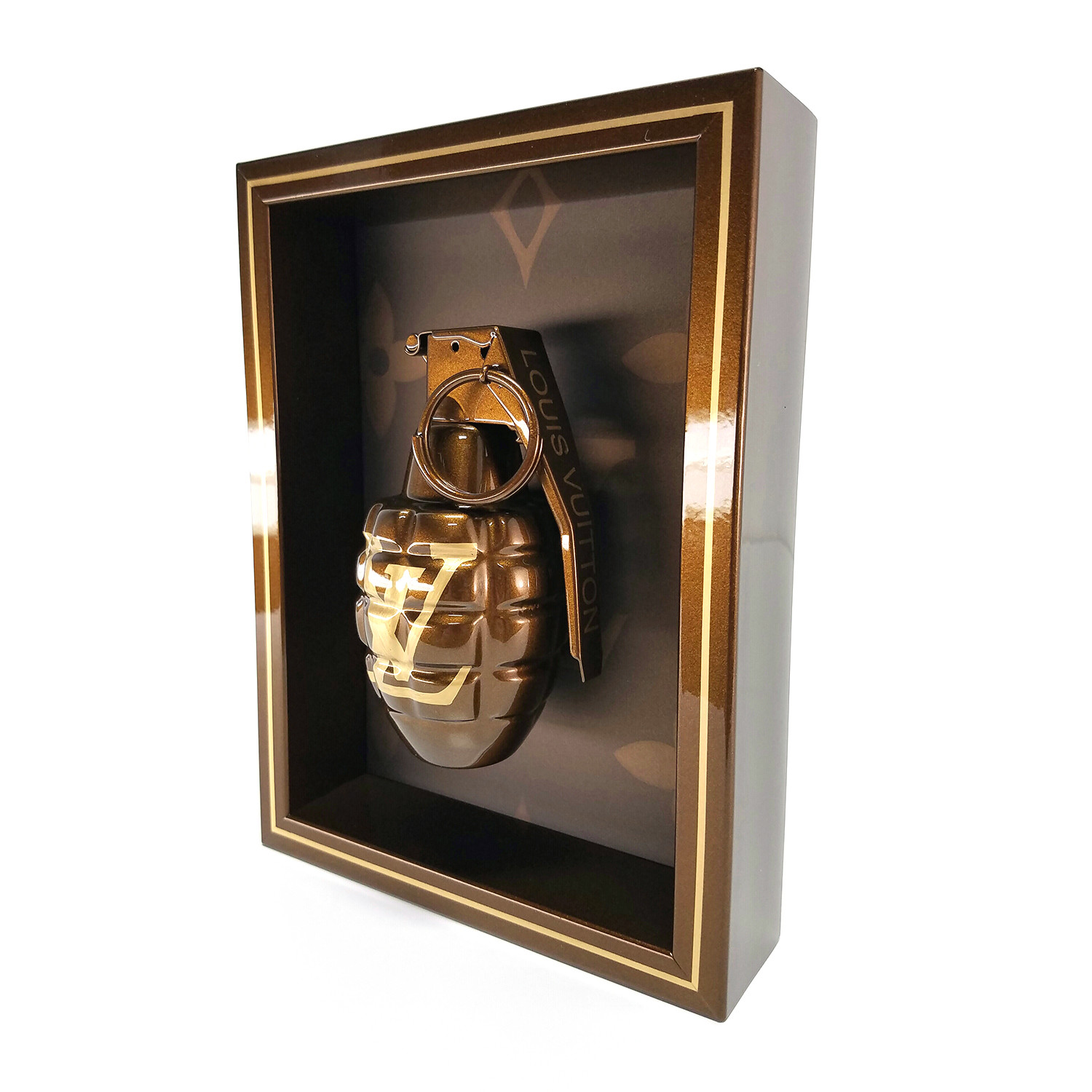 Louis Vuitton Art Framed Grenade // Coco Pearl - Mr. Debonair - Touch of Modern