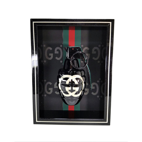 Gucci Art Framed Grenade