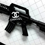 Chanel Gun Art // Black