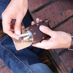 Leather Dugout // Toasted Brown