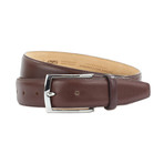 Carter Formal Calf Leather Belt // Chianti (34")