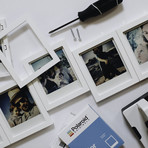 Polaroid // Set of 6 (White)