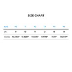 Contrast Sole Sneaker // Black (Euro: 43)