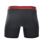 Sheath 4.0 // Dual Pouch Fly Underwear // Red + Black (Small)