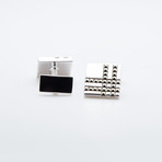 Plaid Design Cufflinks