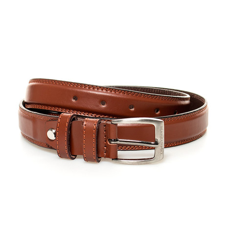Leather Belt // Light Brown (28)