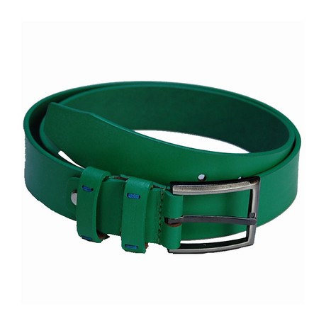 IC70735 Leather Belt // Green (28)