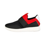 Leandro Sneaker // Black + Red (Euro: 41)