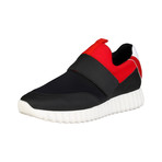 Leandro Sneaker // Black + Red (Euro: 41)