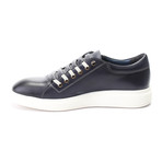 Concealed Lace Sneaker // Dark Blue (Euro: 40)