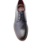 Burnish Toe Derby // Dark Blue Antique (Euro: 40)