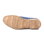 Burnish Toe Derby // Dark Blue Suede (Euro: 40)