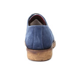 Burnish Toe Derby // Dark Blue Suede (Euro: 40)