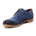 Burnish Toe Derby // Dark Blue Suede (Euro: 40)