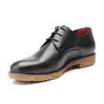Burnish Toe Derby // Black Antique (Euro: 40)