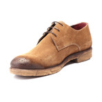 Burnish Toe Derby // Tobacco Suede (Euro: 40)