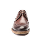 Distressed Wingtip Derby // Brown Antique (Euro: 40)