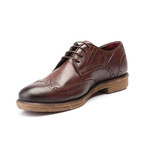 Distressed Wingtip Derby // Brown Antique (Euro: 40)