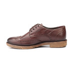 Distressed Wingtip Derby // Brown Antique (Euro: 40)