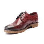Distressed Wingtip Derby // Red Flotter (Euro: 40)