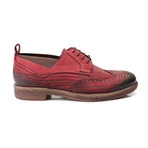Casual Wingtip Derby // Bordeaux (Euro: 40)