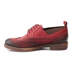 Casual Wingtip Derby // Bordeaux (Euro: 40)