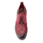Casual Wingtip Derby // Bordeaux (Euro: 40)