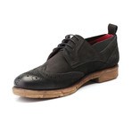 Casual Wingtip Derby // Black (Euro: 40)
