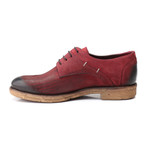 Carved Sole Derby // Bordeaux (Euro: 40)