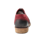 Carved Sole Derby // Bordeaux (Euro: 40)