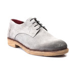 Carved Sole Derby // Grey Suede (Euro: 40)