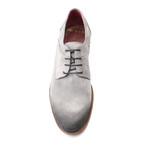 Carved Sole Derby // Grey Suede (Euro: 40)