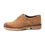 Carved Sole Derby // Tobacco Suede (Euro: 40)