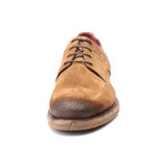 Carved Sole Derby // Tobacco Suede (Euro: 40)