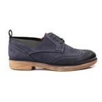 Casual Wingtip Derby // Dark Blue (Euro: 41)