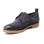 Casual Wingtip Derby // Dark Blue (Euro: 41)