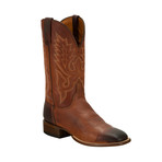 Lavati Calfskin Horseman Style Western Boot // Chocolate (US: 10)