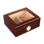 Whitetail Glasstop Humidor // 50 Capacity