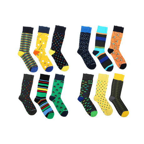 Dress Socks // Sunshine State // Pack Of 12