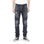 The Blinder Biker Jean // Damage (36WX34L)