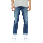 Blake Slim Straight Double Cuff Jean // Withstand (38WX34L)