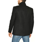 Zander Overcoat // Black (L)