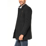 Ryan Overcoat // Black (XL)