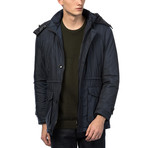 Leon Coat // Dark Blue (L)