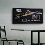 Autographed + Framed Guitar // Pink Floyd