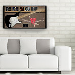 Framed + Signed Guitar // Tom Petty