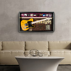 Framed + Signed Guitar // Pearl Jam