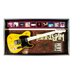 Framed + Signed Guitar // Pearl Jam