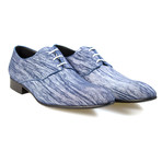 Blue Burst Dress Shoes // Blue, Grey (Euro: 42)
